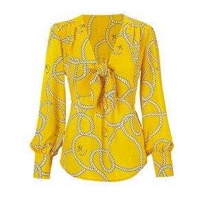 cabi Reef Knot Blouse, NWT